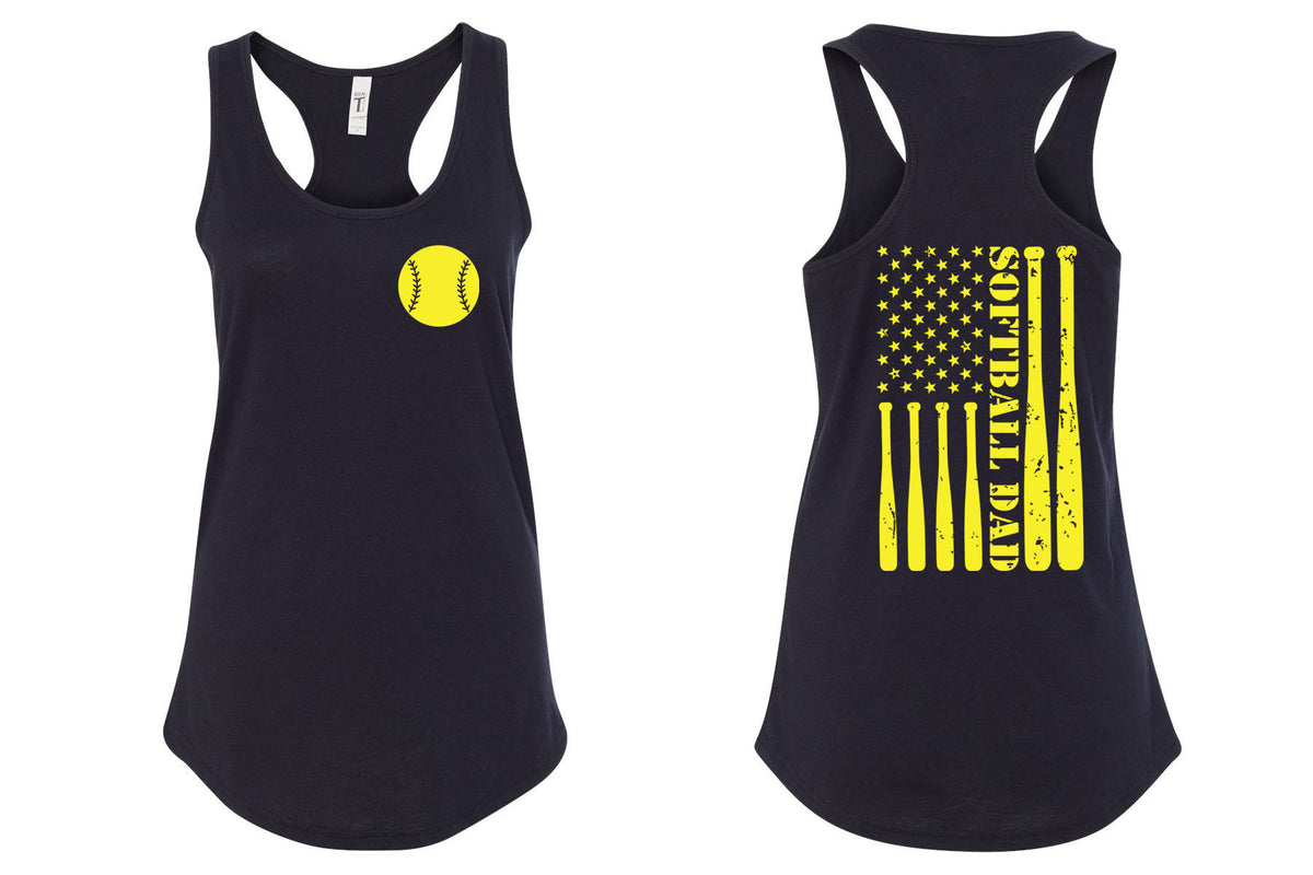 High Point Softball Design 5 Tank Top