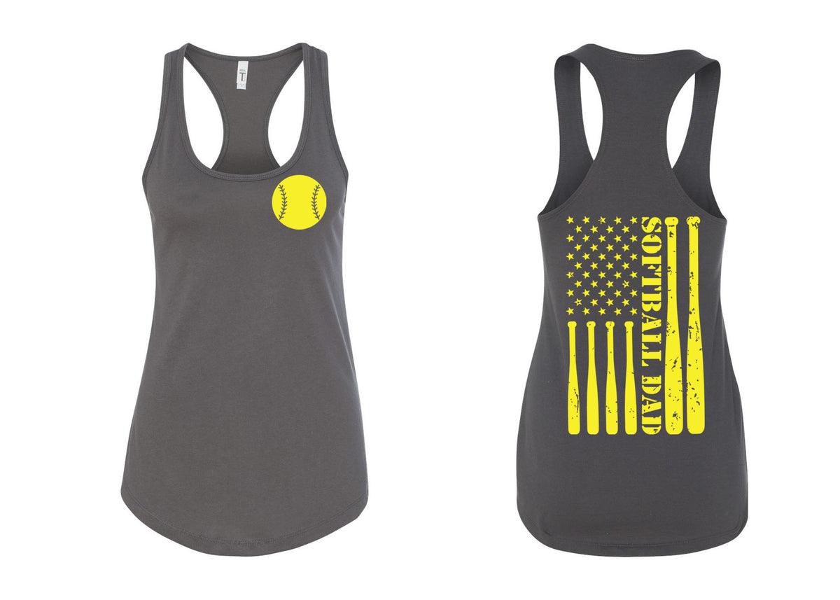 High Point Softball Design 5 Tank Top