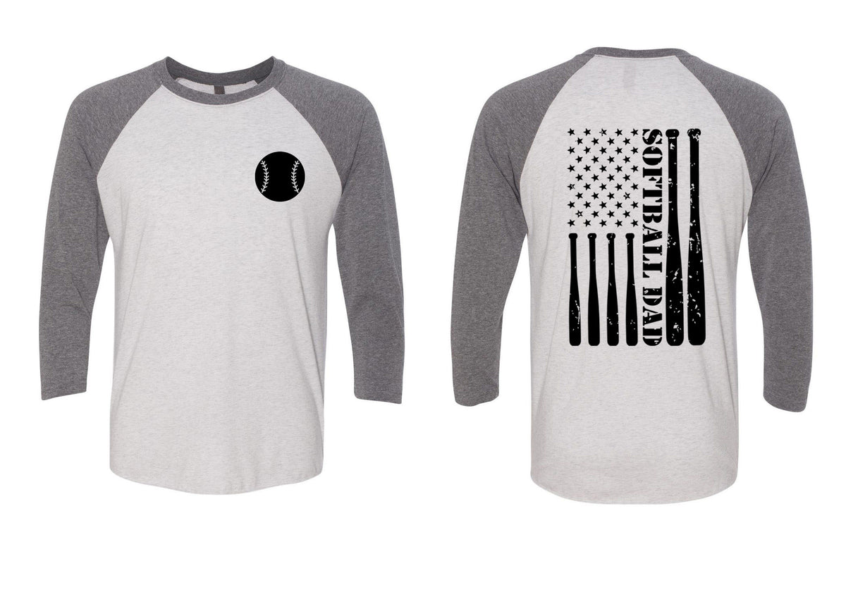 High Point Softball design 5 raglan shirt