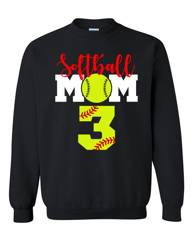 High Point Softball non hooded sweatshirt Design 6