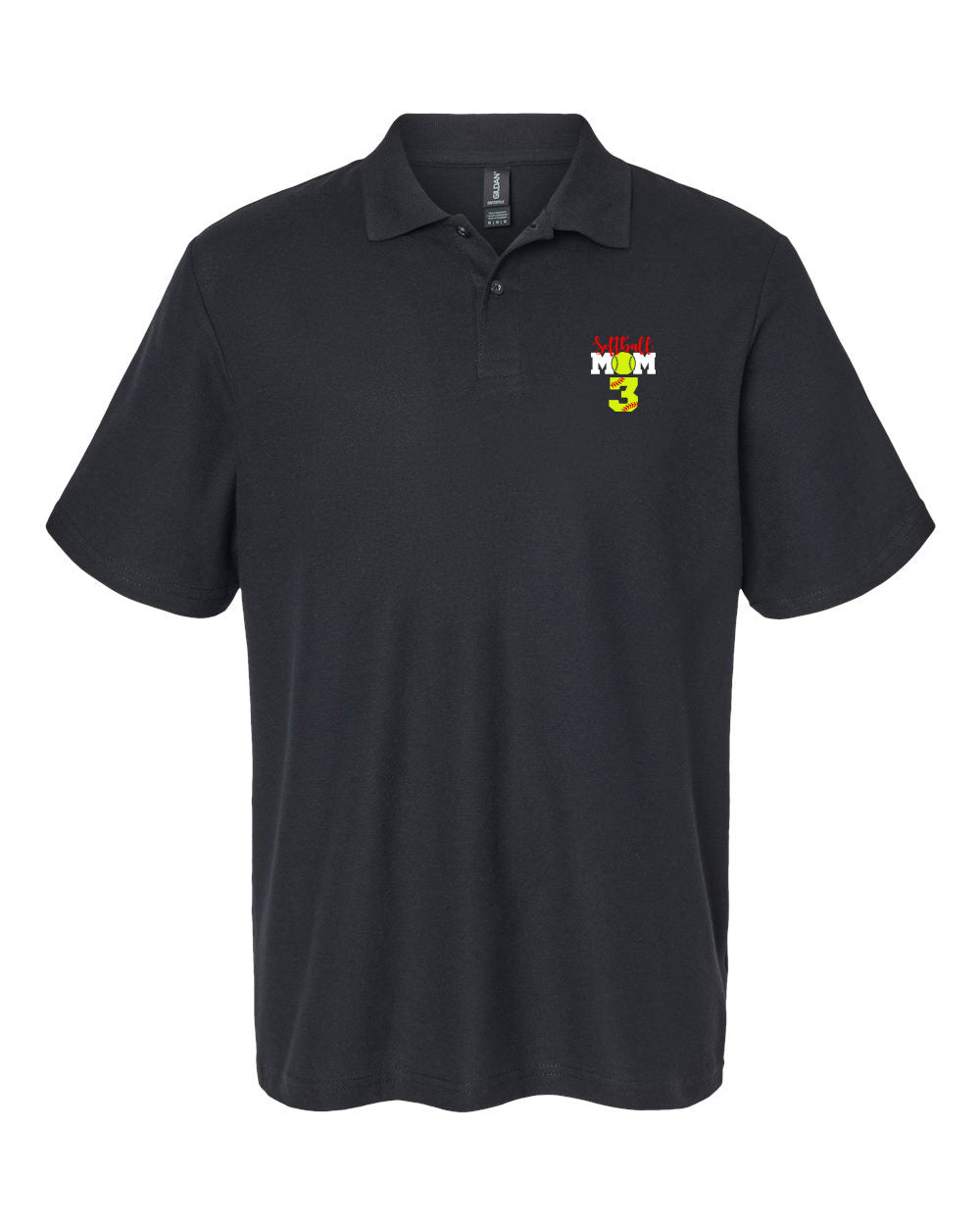 High Point Softball Design 6 Polo T-Shirt