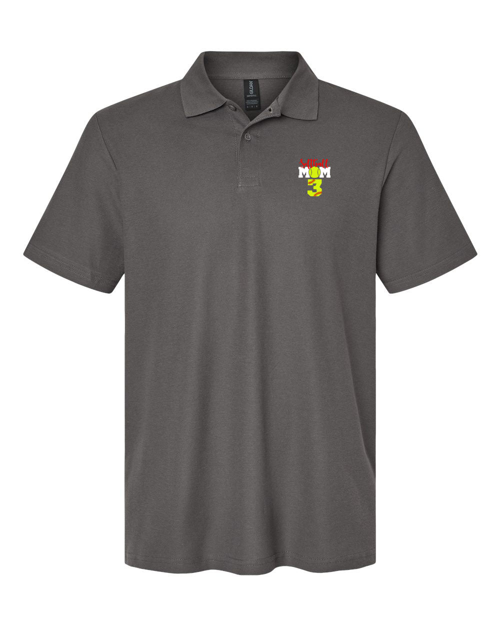 High Point Softball Design 6 Polo T-Shirt