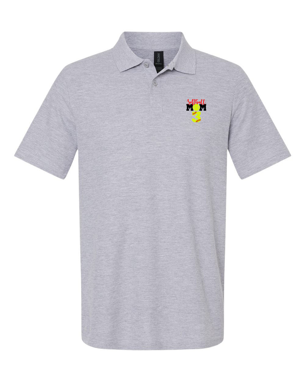 High Point Softball Design 6 Polo T-Shirt