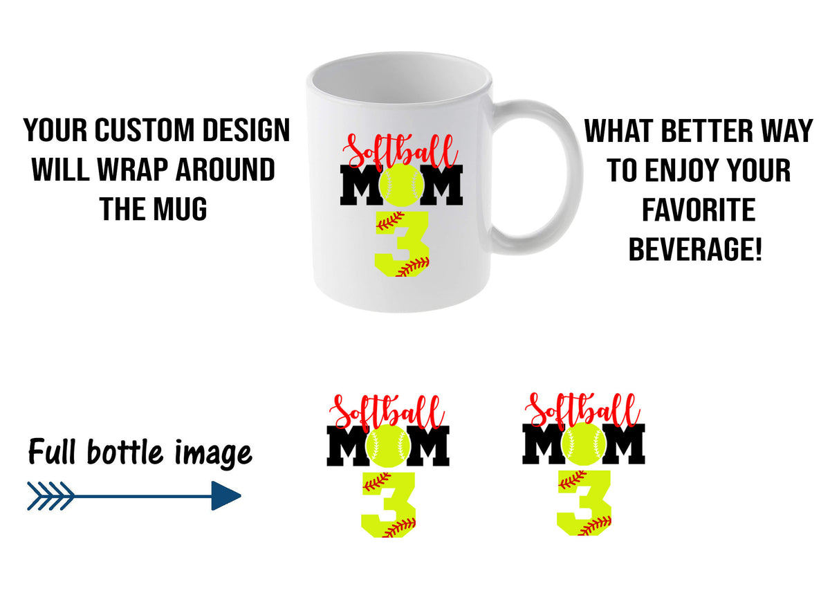 High Point Softball Mug Design 6