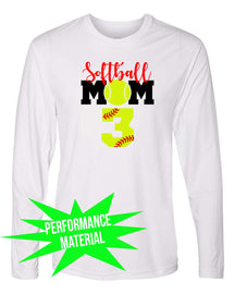 High Point Softball Performance Material Design 6 Long Sleeve Shirt