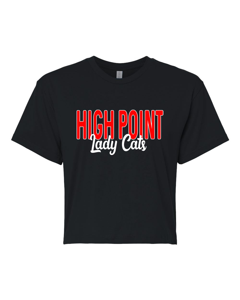 High Point Softball Crop Top Design 7