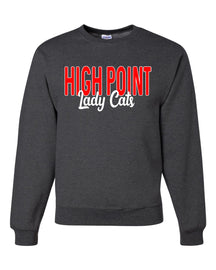 High Point Softball non hooded sweatshirt Design 7