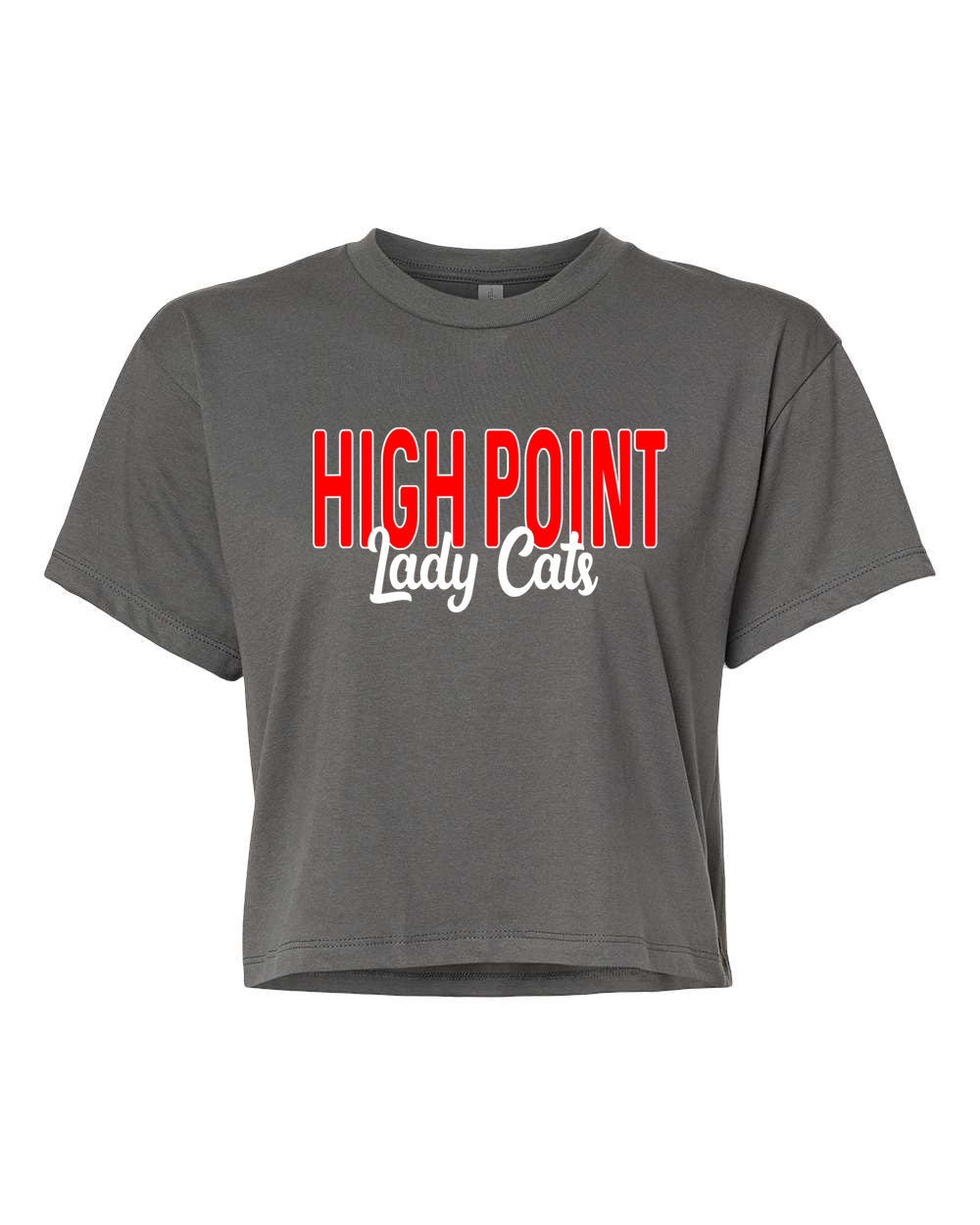 High Point Softball Crop Top Design 7