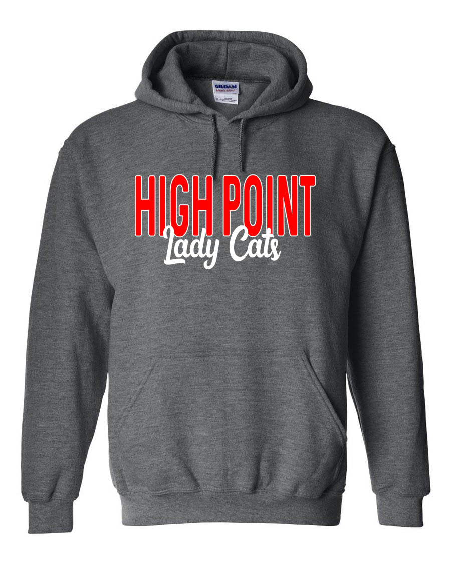 High Point Softball Design 7 Hooded Sweatshirt