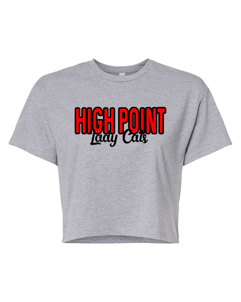 High Point Softball Crop Top Design 7