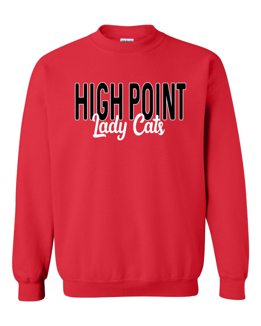 High Point Softball non hooded sweatshirt Design 7