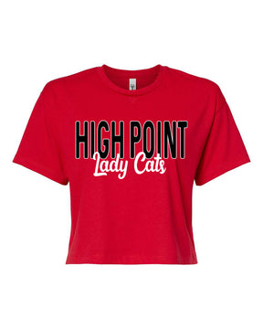 High Point Softball Crop Top Design 7