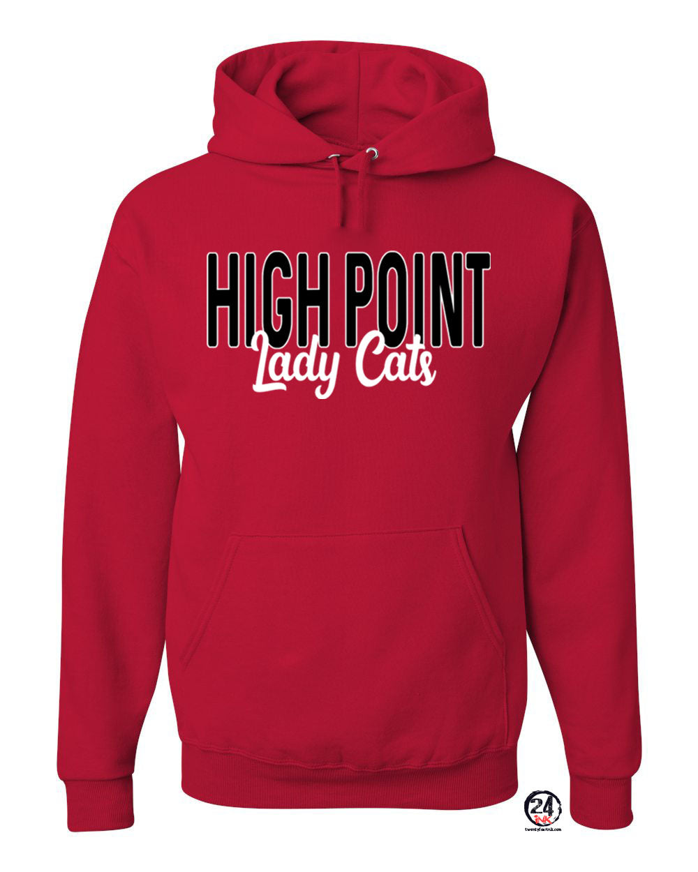 High Point Softball Design 7 Hooded Sweatshirt