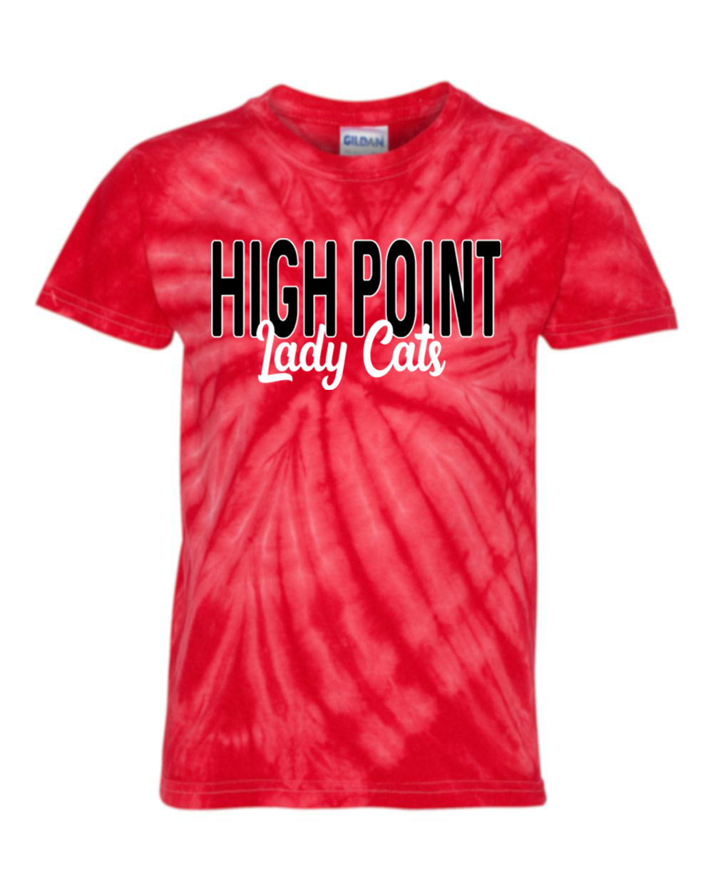 High Point Softball Tie Dye t-shirt Design 7