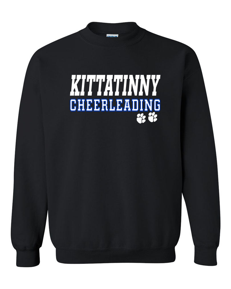 KHS Cheer non hooded sweatshirt Design 1