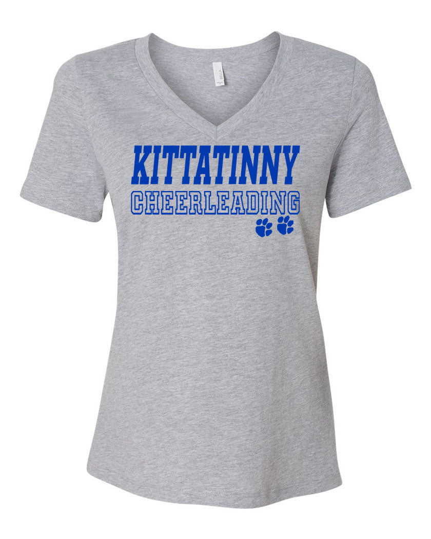 KHS Cheer V-neck T-Shirt Design 1