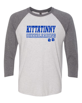 KHS Cheer raglan shirt Design 1