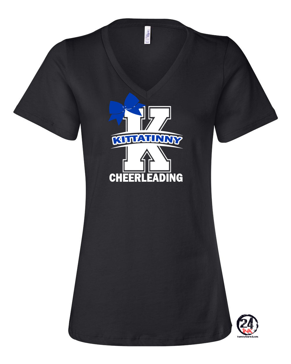 KHS Cheer V-neck T-Shirt Design 3