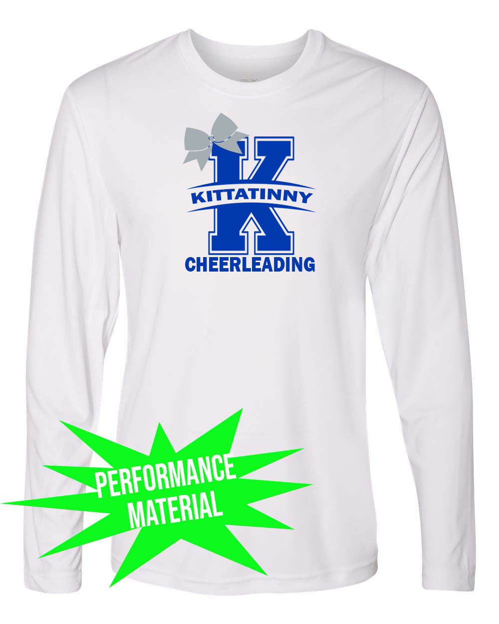 KHS Cheer Performance Material Long Sleeve Shirt Design 3