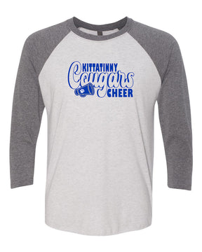 KHS Cheer raglan shirt Design 4