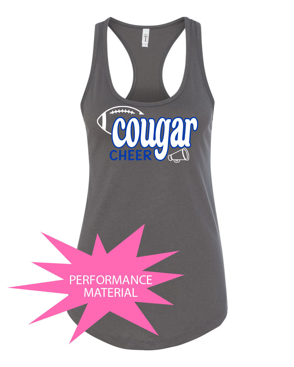 KHS  Cheer Performance Racerback Tank Top Design 5