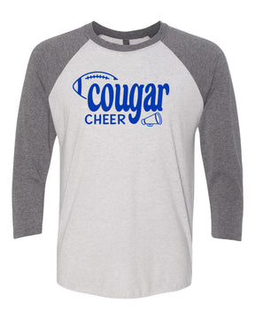 KHS Cheer raglan shirt Design 5