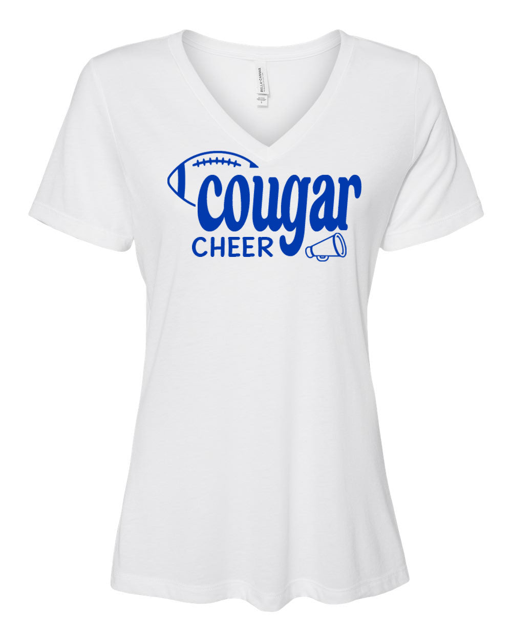 KHS Cheer V-neck T-Shirt Design 5