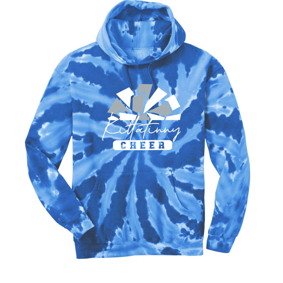 KHS Cheer Tie-Dye Hooded Sweatshirt Design 2