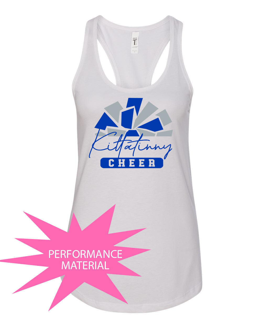 KHS  Cheer Performance Racerback Tank Top Design 2