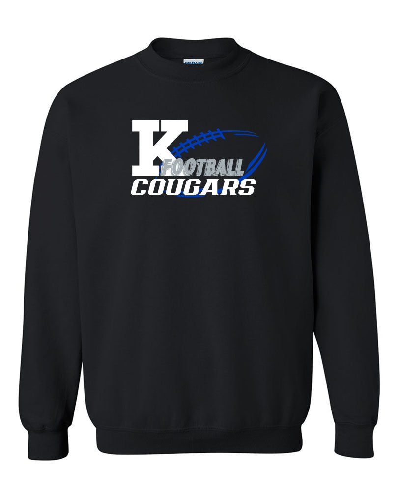 KHS Football  Design 3 Non Hooded Sweatshirt