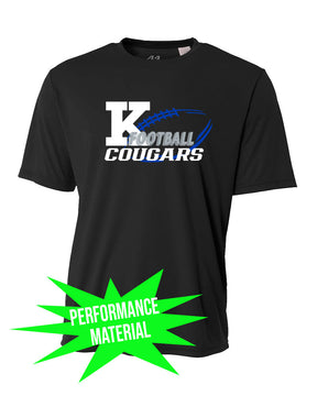 KHS Football Performance Material T-Shirt Design 3