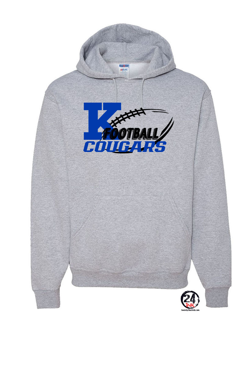 KHS Football Design 3 Hooded Sweatshirt