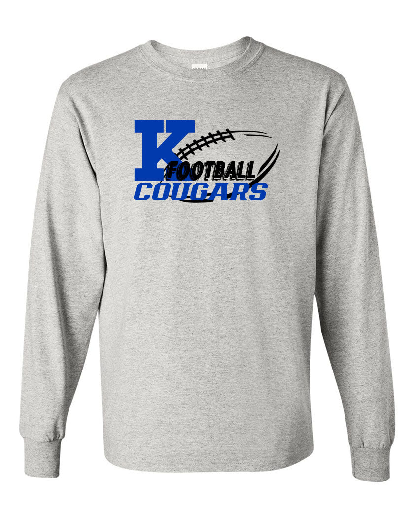 KHS Football Design 3 Long Sleeve Shirt