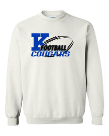 KHS Football  Design 3 Non Hooded Sweatshirt