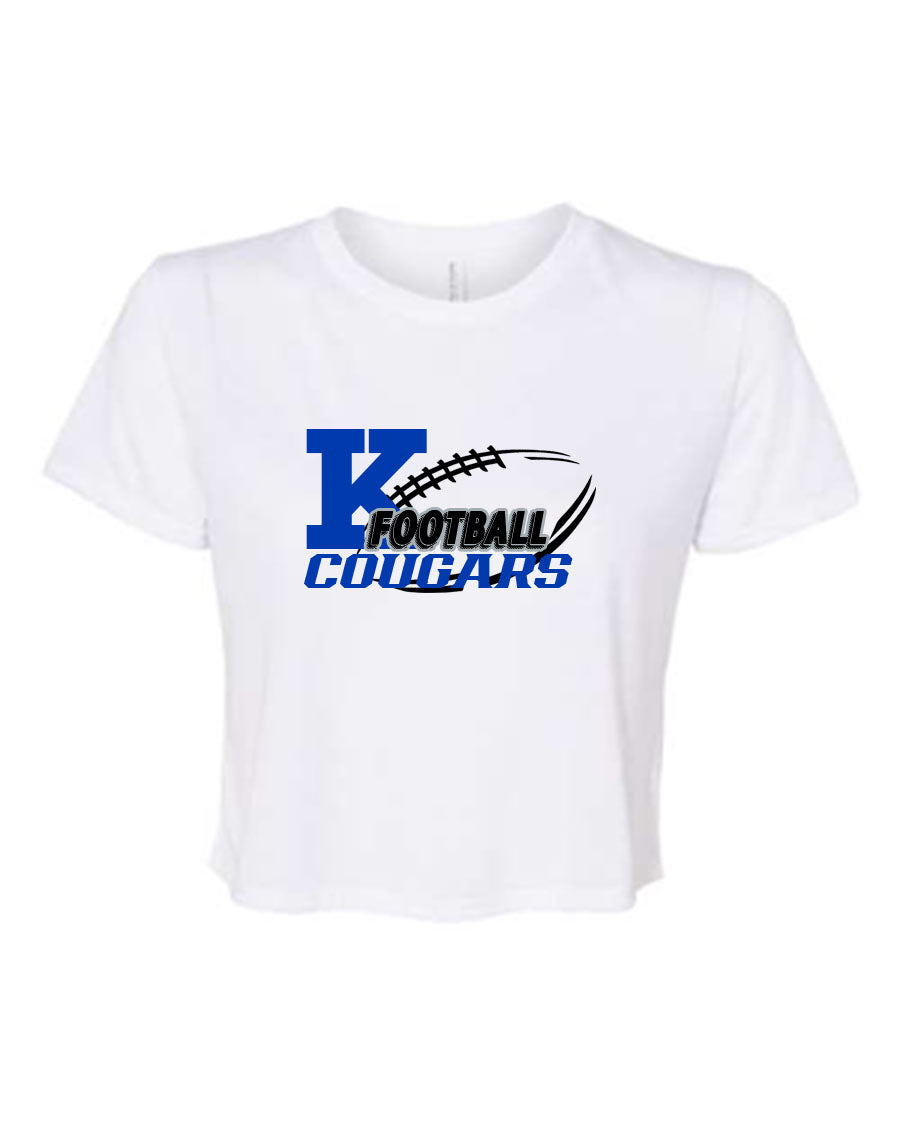 KHS Football Design 3 Crop Top