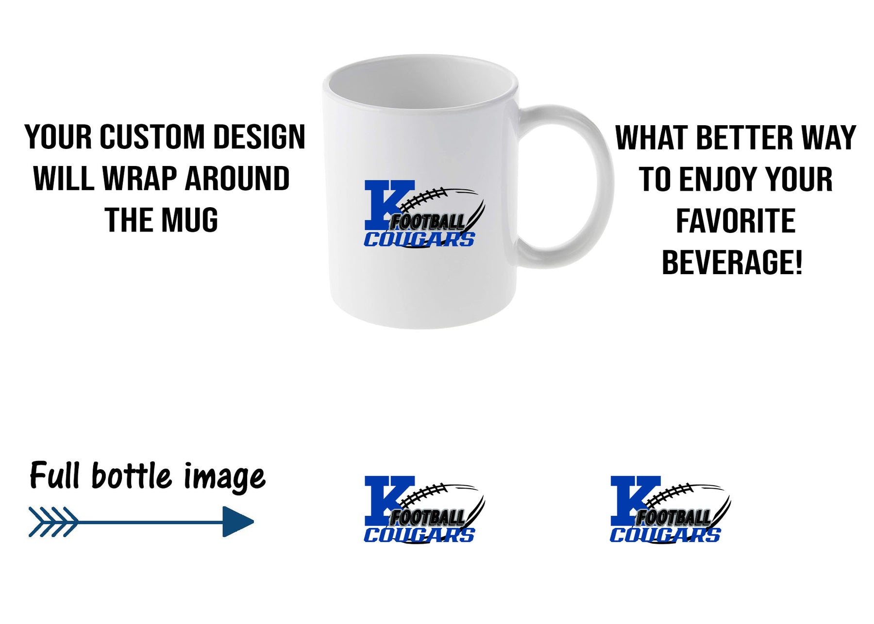 KHS Football Mug Design 3