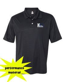 KHS Football Design 3 Performance Material Polo T-Shirt