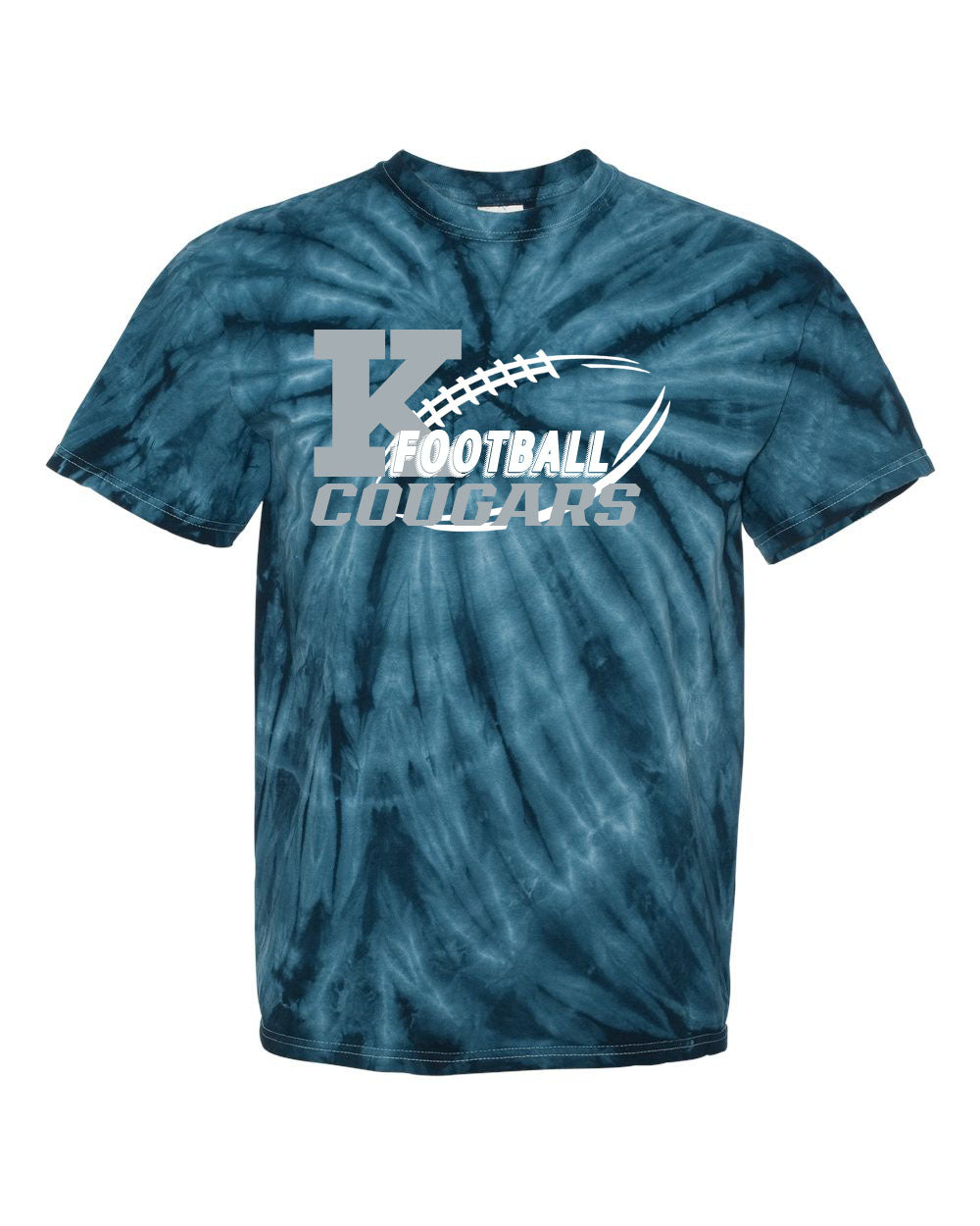 KHS Football Tie Dye t-shirt Design 3