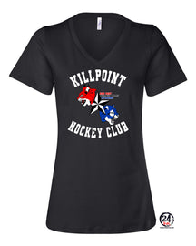 Killpoint Hockey V-neck T-Shirt Design 1