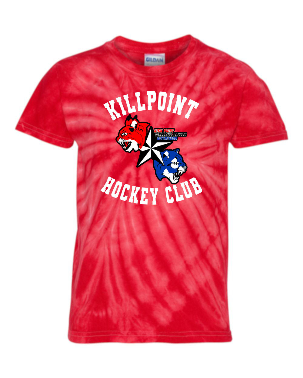 Killpoint Hockey Tie Dye t-shirt Design 1