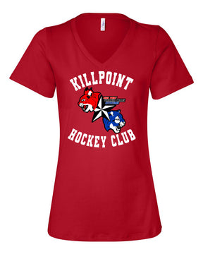 Killpoint Hockey V-neck T-Shirt Design 1