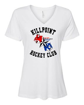 Killpoint Hockey V-neck T-Shirt Design 1