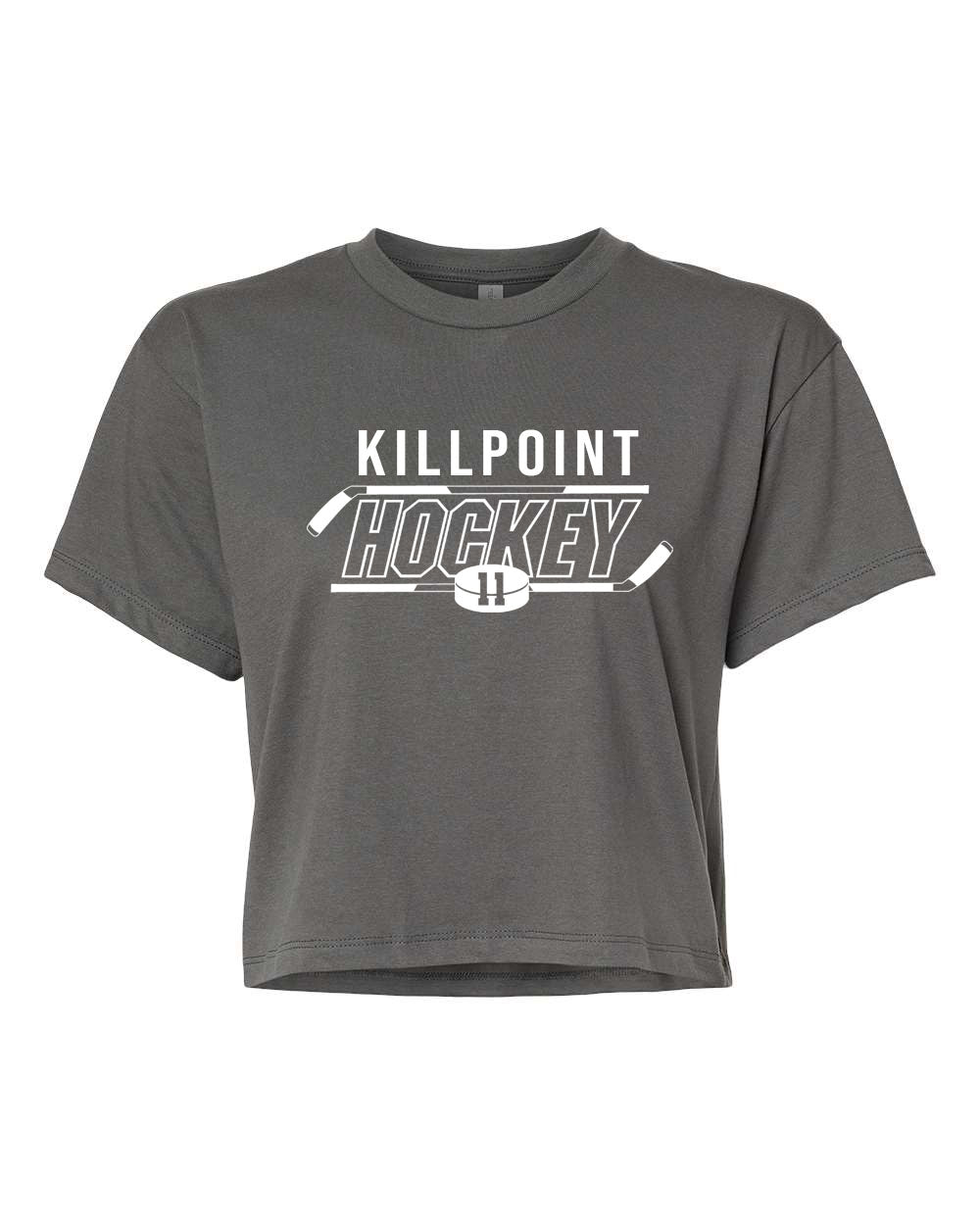 Killpoint Hockey Design 2 crop top