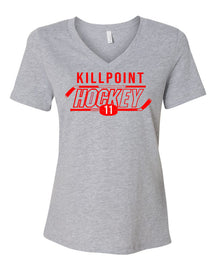 Killpoint Hockey V-neck T-Shirt Design 2