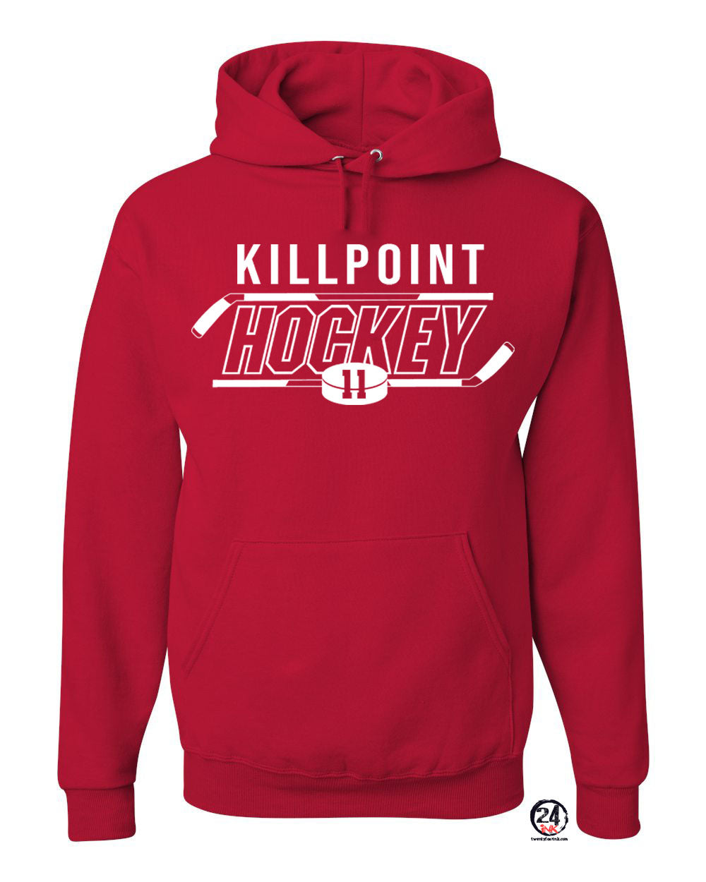 Killpoint Hockey Hooded Sweatshirt Design 2