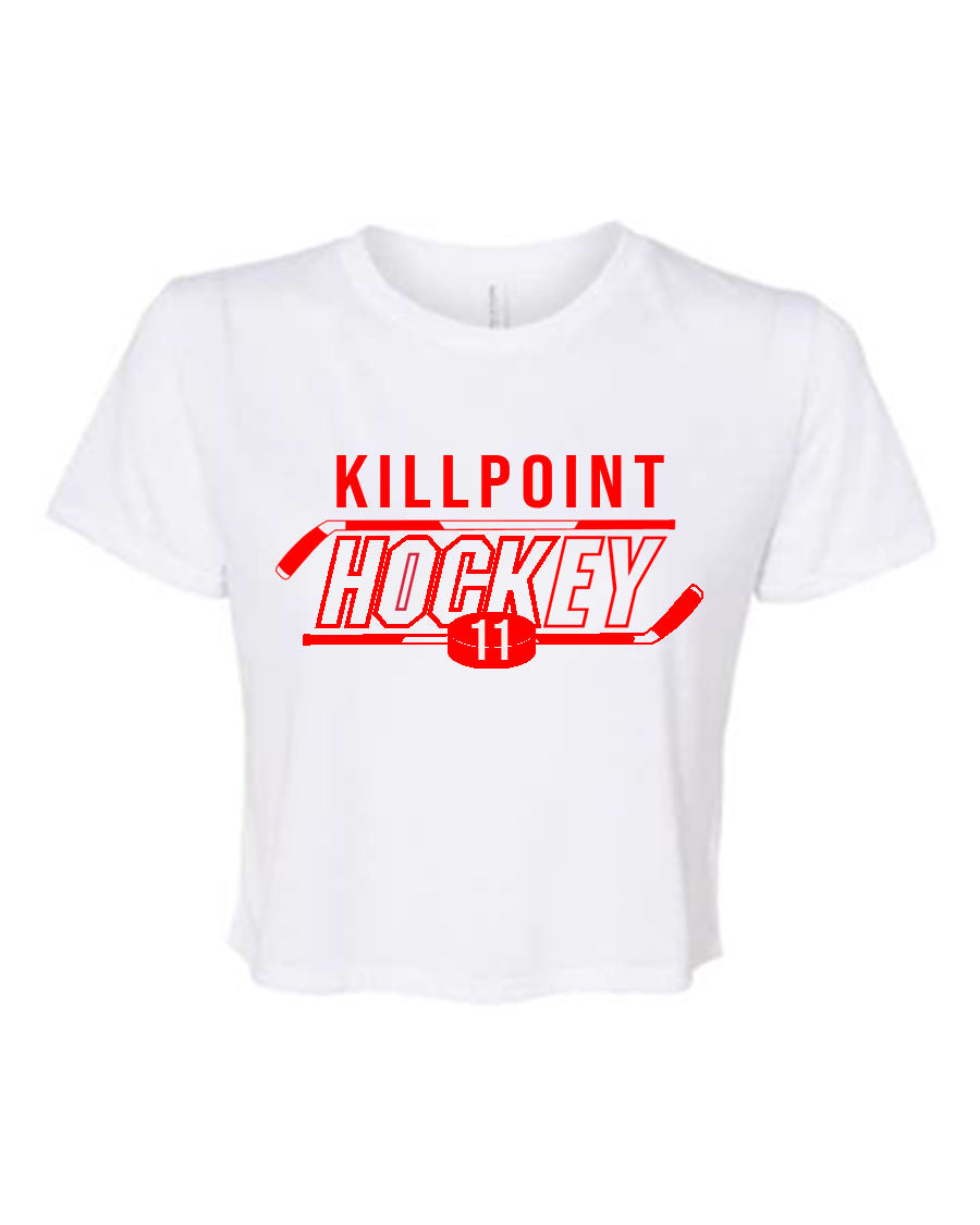 Killpoint Hockey Design 2 crop top