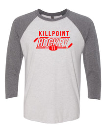 Killpoint Hockey raglan shirt Design 2