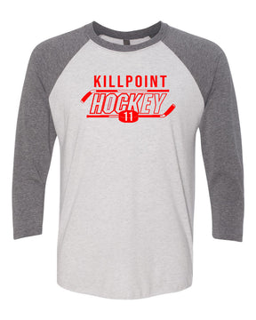 Killpoint Hockey raglan shirt Design 2