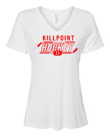 Killpoint Hockey V-neck T-Shirt Design 2