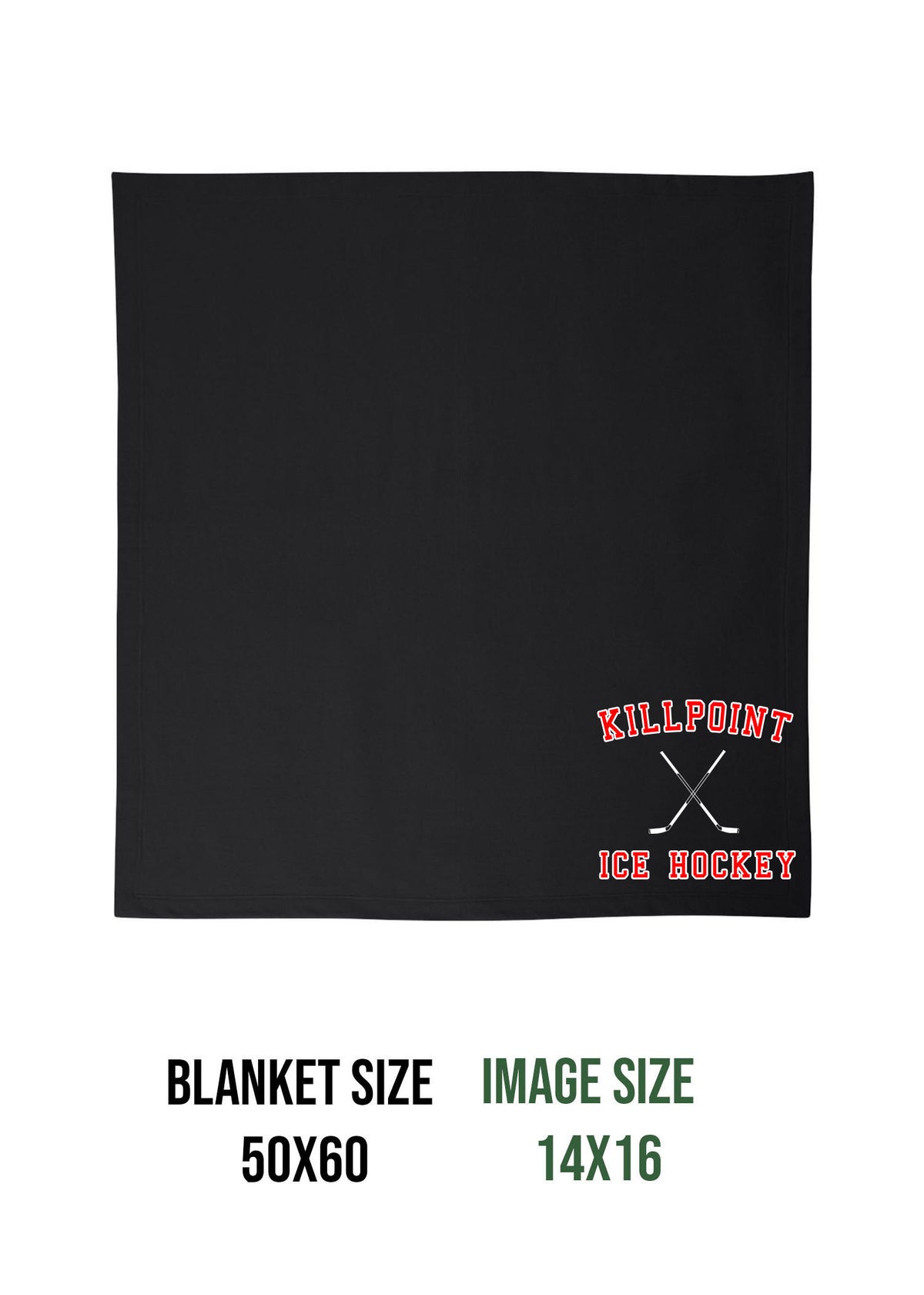 Killpoint Hockey Blanket Design 3